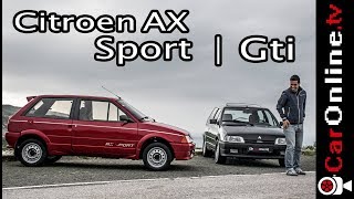 Citroen AX SPORT // AX GTI: Carburadores vs Injecção Electrónica [Review Portugal]