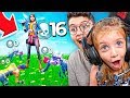 EU JOGO E ELA FALA! FINGI SER MINHA PRIMINHA DE 5 ANOS NO FORTNITE!