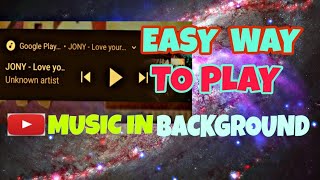 How to listen the ## u tube music//while using other apps//. screenshot 5