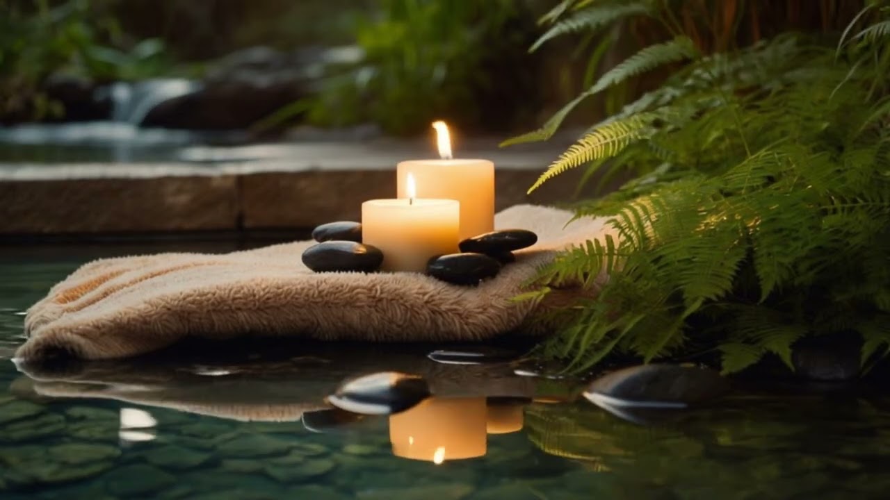 Relaxing Spa Music 🌼🌺 Stress Relief Music, Insomnia Cure, Heal Stressed Mind, Water Magic