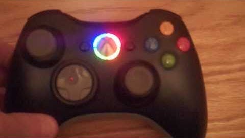 Xbox 360 Controller Mod Rainbow Ring of Light