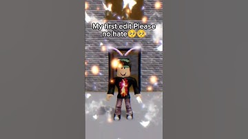 My first edit please no hate 🥺🥺 || Akku~