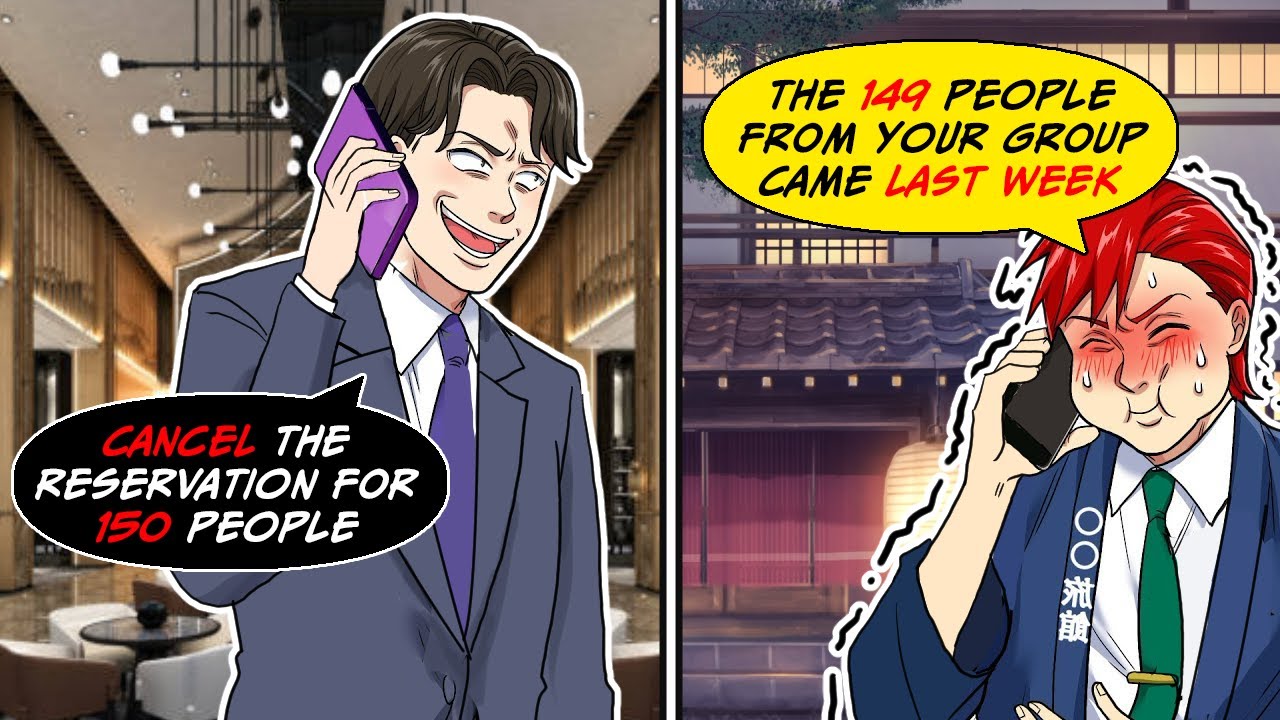 A former colleague called to cancel 150 guests at my inn