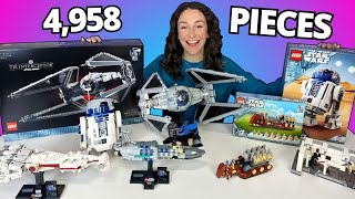 I Built Star Wars LEGO For 40 Hours!