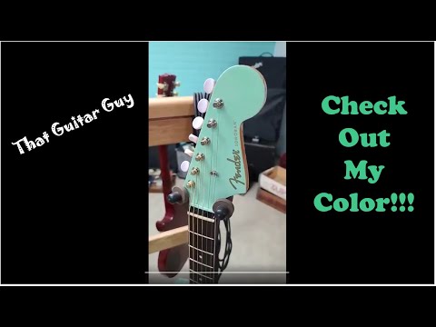 Fender Surf Green vs Gibson Surf Green!