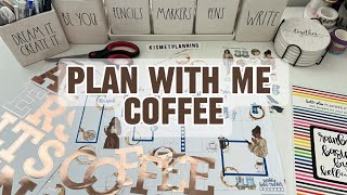 PLAN WITH ME | COFFEE