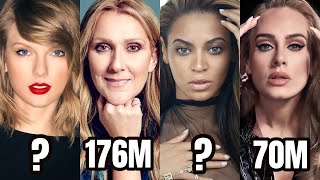 Female Singers : PURE ALBUM SALES!