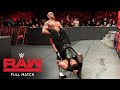 Full match roman reigns vs cesaro  intercontinental title match raw december 11 2017