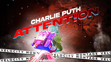 Attention - Charlie puth pubg /bgmi Velocity Montage || ANDROID EDIT