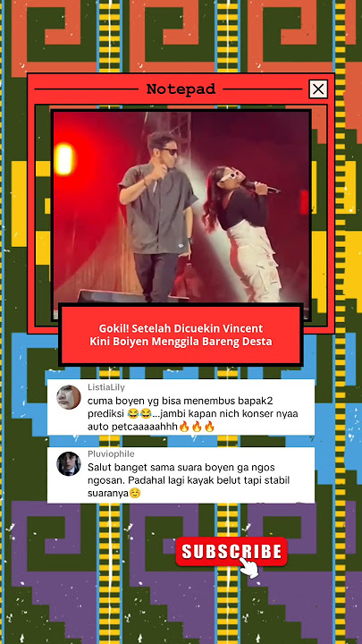 Boiyen Menggila Baren Desta! #viral #viralvideo #boiyen #desta #konser #shorts #shortvideo