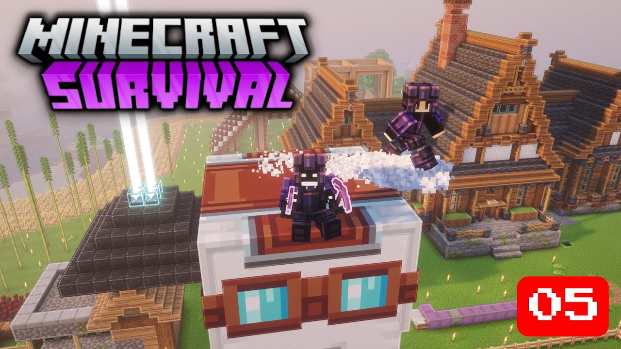 [LIVE] AKU MEMBUAT WINDMILL DI LADANGKU #5🌍 | MINECRAFT SURVIVAL INDONESIA