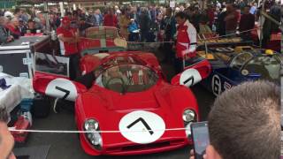 Epic classic ferrari p3/4 revving its beautiful 450bhp engine. this is
ferrari's lemans 24 response to the ford gt and a breathtaking
machine! turn up the...