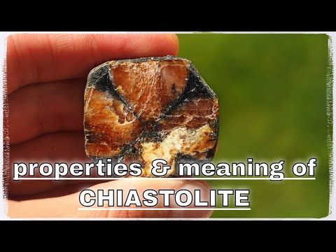 Chiastolite Meaning Benefits and Spiritual Properties