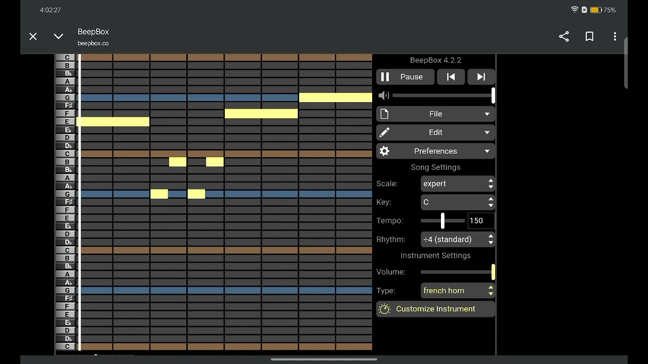 Flag band French Guiana/Guyana
