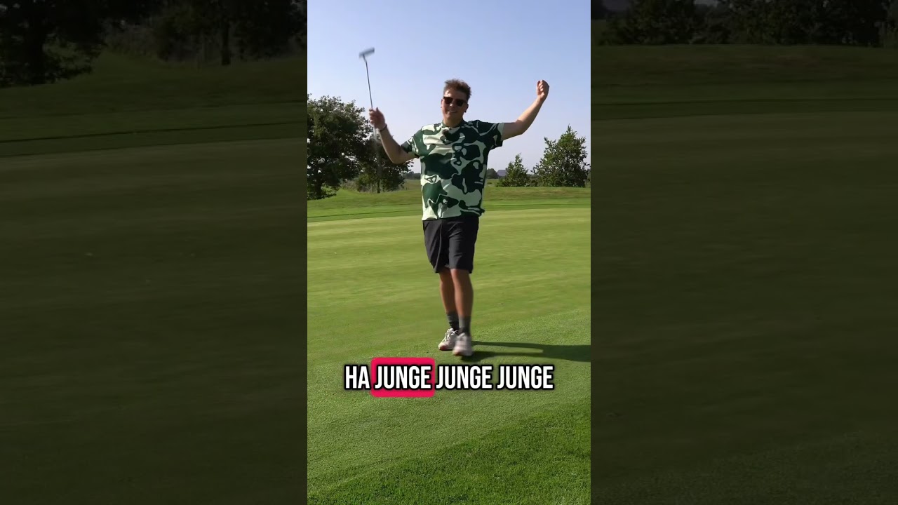 Der putter ist mal on Fire 