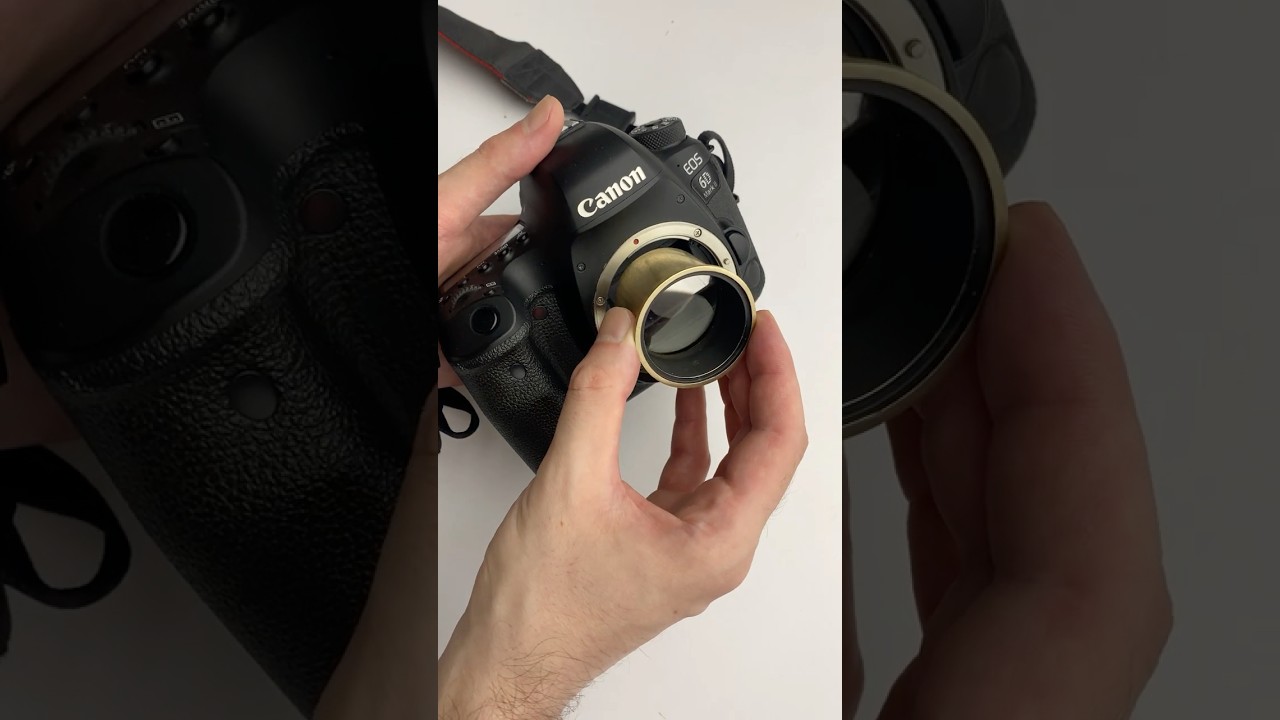 200-Year-Old Lens on Modern Camera #vintage #photography