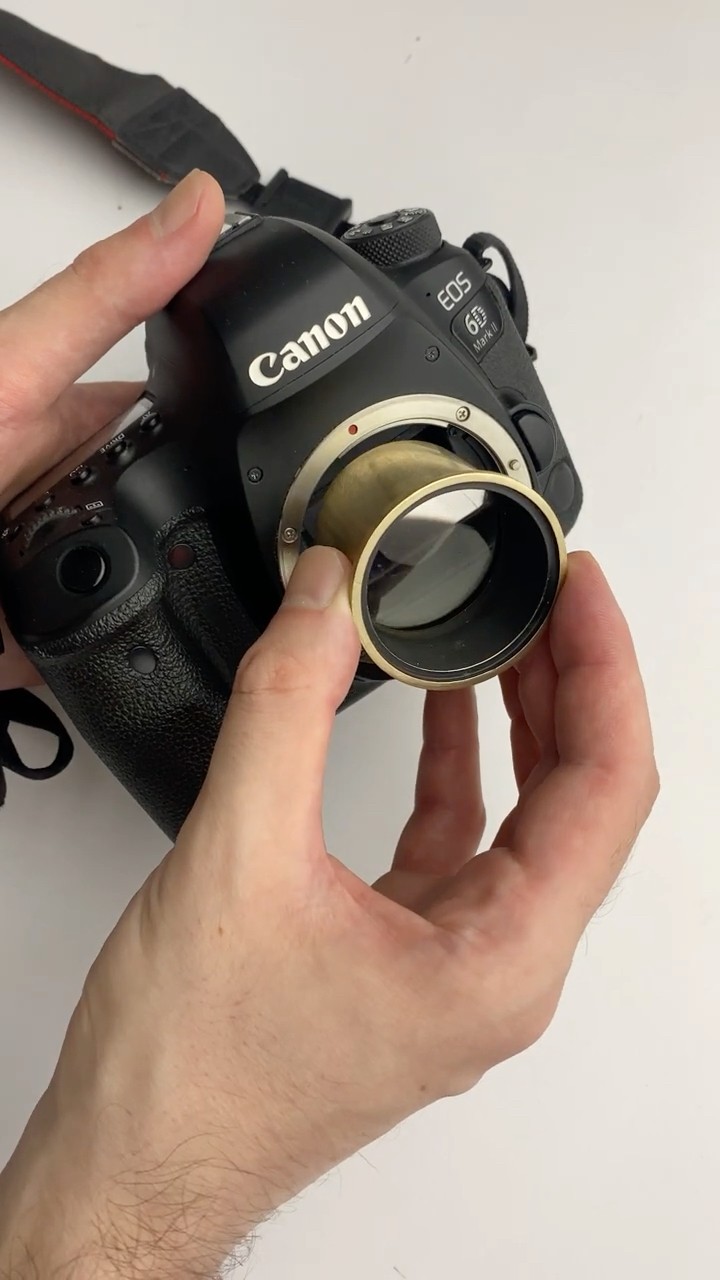 200-Year-Old Lens on Modern Camera #vintage #photography