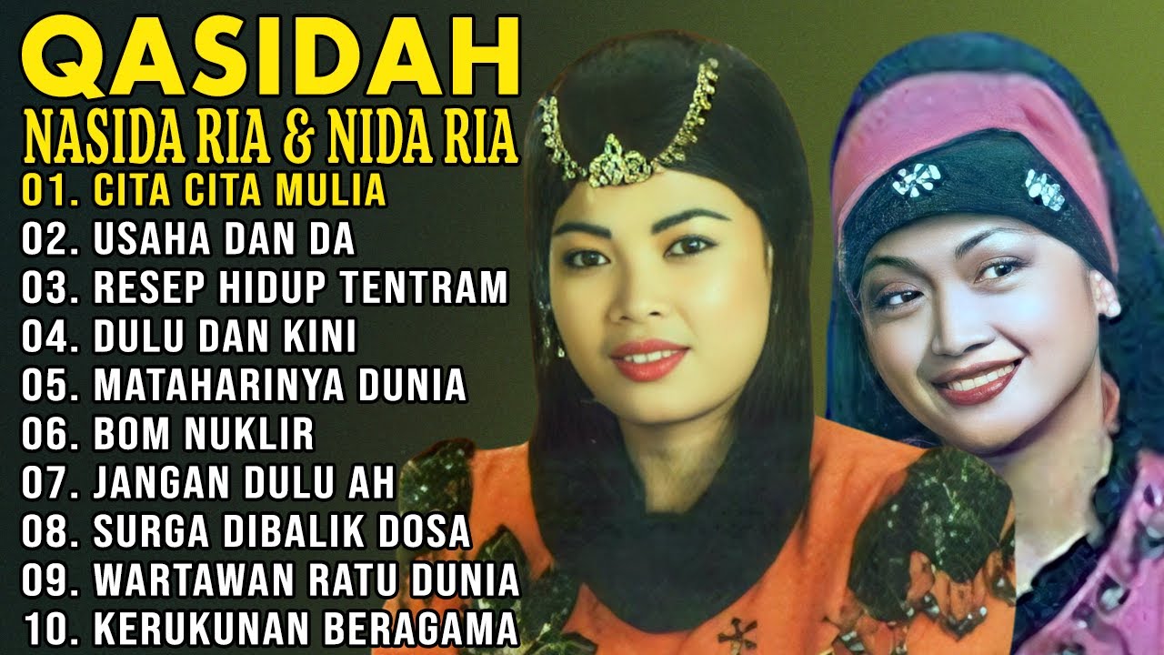 Qasidah Nasida Ria & Nida Ria - Qasidah Terpopuler Sepanjang Masa - Cocok Untuk Pengajian & Majelis