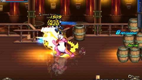 DFO Crusader PVP Full Combo Example