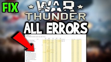 War Thunder – How to Fix All Errors – Complete Tutorial