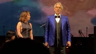 Andrea Bocelli - Canto Della Terra - México 🇲🇽 (ft. Paty Cantú)