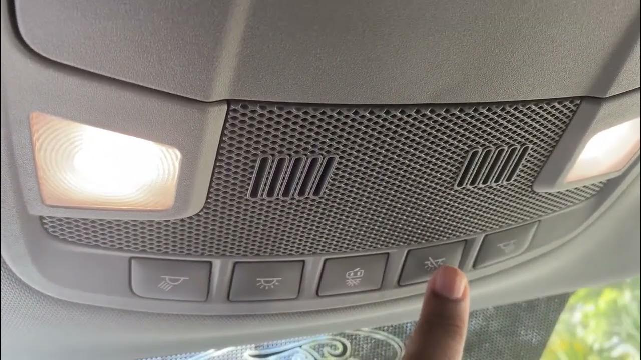Ford F-150 How to TURN ON OFF DOME CEILING Interior Lights QUICK & EASY