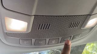 Ford F-150 How to TURN ON/OFF DOME/CEILING Interior Lights (QUICK & EASY!) EVERY BUTTON EXPLAINED! by HOW TO UNIVERSITY 8,456 views 7 months ago 1 minute, 32 seconds