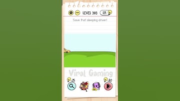 Brain test level 393 solution | Save that sleeping driver! #braintest