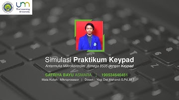 Antarmuka Mikrokontroler ATMega 8535 dengan  Keypad