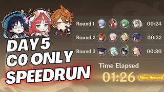 AOE Festival~ Speedruns Day 5 Event (MAX Difficulty) - Genshin Impact
Last Day of Perilous Expedition! Check it out!
I was expecting last day will be hardest, but oh well~ IMO Day 3 is the hardest with consecrated beasts.
#genshinimpact
#genshinguide
#hoyocreators AOE Festival~ Speedruns Day 5 Event (MAX Difficulty) - Genshin Impact