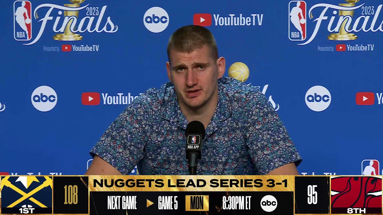 NBA Finals Post Game 4 Press Conference #NBAFinals presented ...