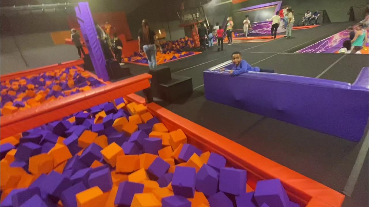Surge trampoline park family fun day! YouTube