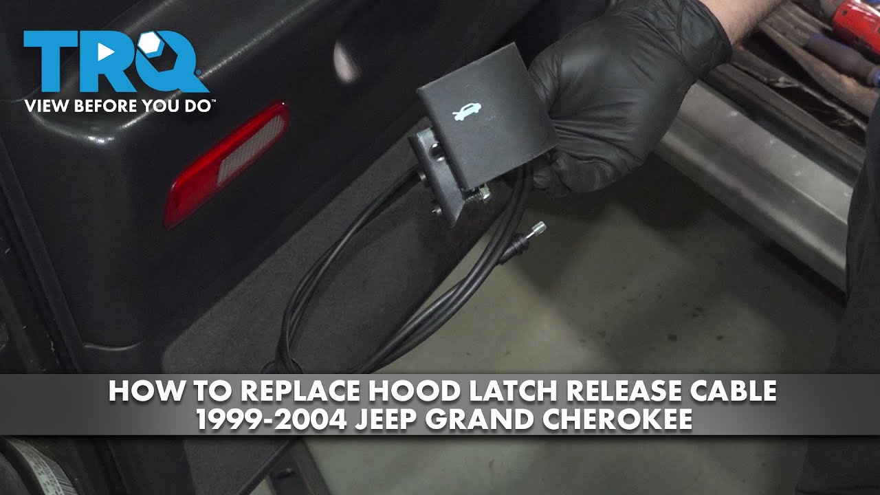 How To Replace Hood Release Cable 2005-10 Jeep Grand Cherokee