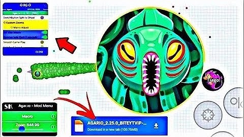 2.25.3 MACRO ZOOM İOS FONT MOD MENU🤯😱 AGARİO MACRO GAMEPLAY!! MACRO SPEED X9999 (Snay.io)