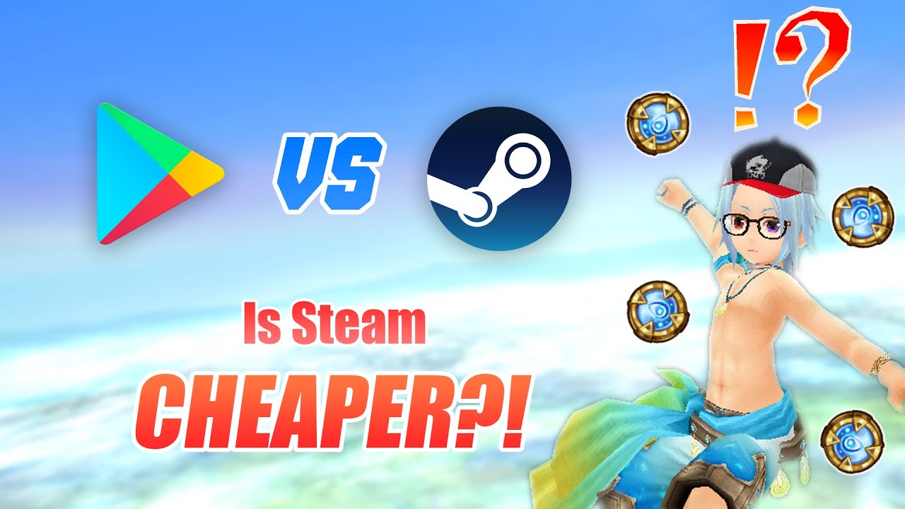 Orb Prices on Google Play Vs Steam - Toram Online