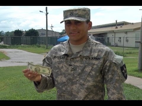 AFN Casey - Rabbit's foot, lucky pennies, and four leaf clovers