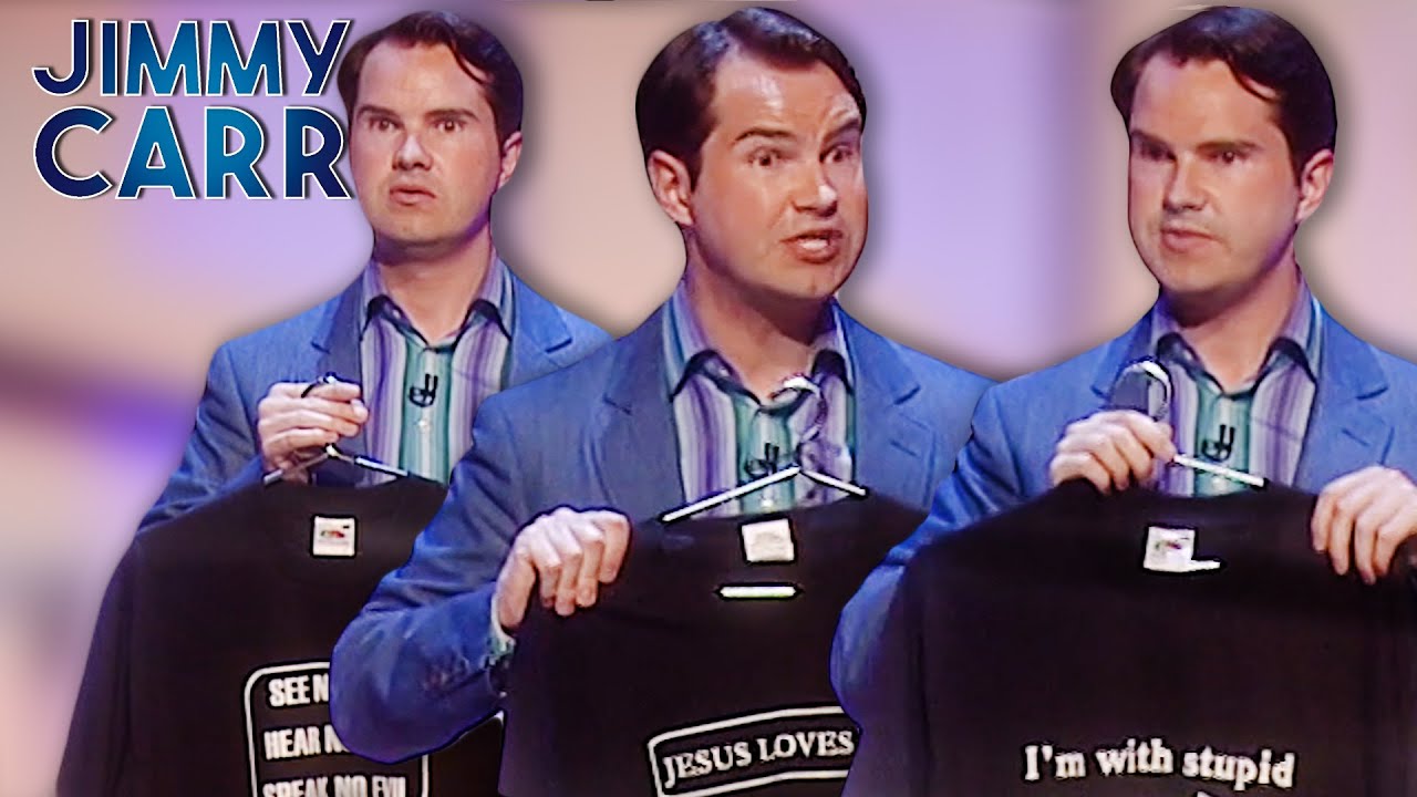 Jimmy's Comedy T-Shirts | Jimmy Carr Live