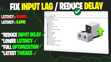 How to Reduce Input Delay & Interrupts  With This Latest Tweaks! Updated 2024