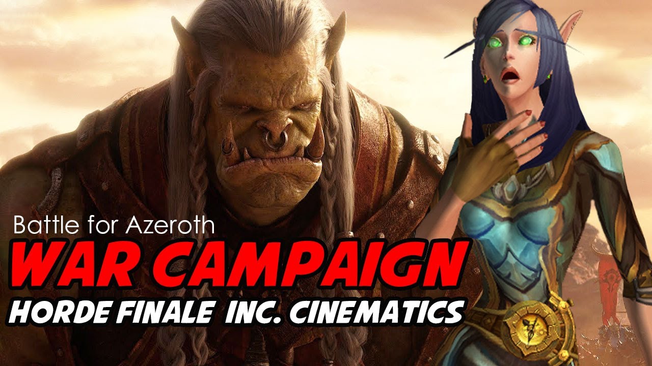 Horde War Campaign Finale 🎞 Full Playthrough Including All Cutscenes