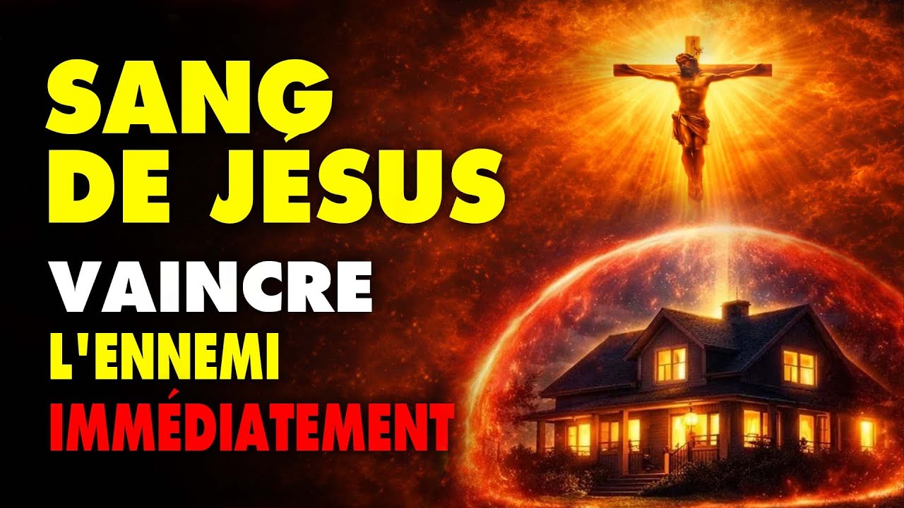 🔥 LA PRIÈRE AVANT DE DORMIR qui PLACE ta MAISON SOUS la PROTECTION du SANG de JÉSUS-CHRIST