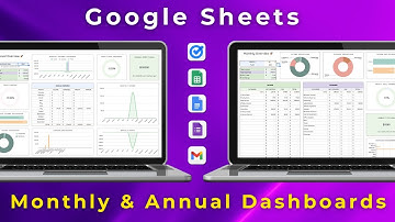 Google Sheets Monthly & Annual Budgeting Dashboards Sheetify Bookkeeping Tutorial