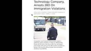 Ice Raid Arrested 280 Undocumented Immigrants In Texas At Cellphone Repair Company