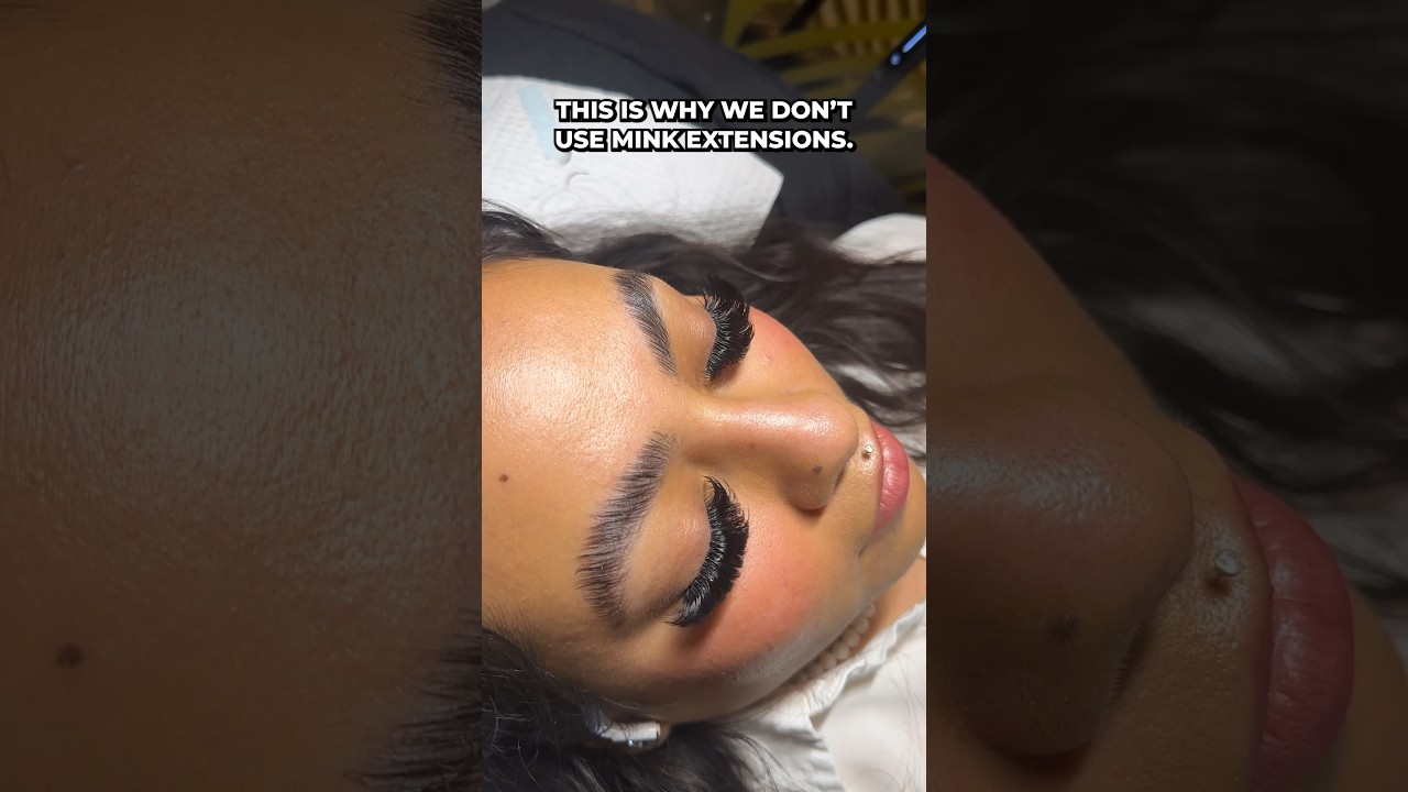 This is why we don’t use mink lash extensions (read the description)
