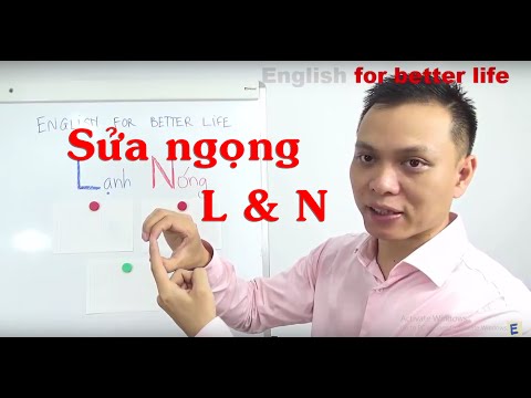Sửa ngọng L N (video 1)