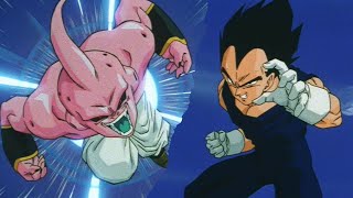 Resurrected Vegeta Vs Kid Boo Japanese