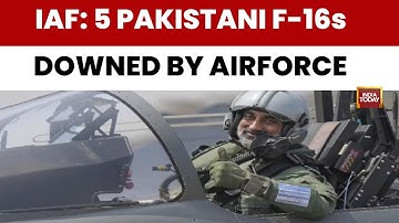 Big Revelation By IAF Chief: India Downed 5 Pakistani F-15s During Operation Sindoor | India Today