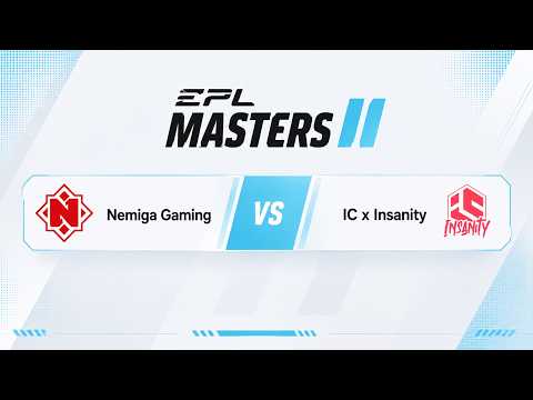 EPL MASTER II - Nemiga vs IC x Insanity | BO3 #dota2live