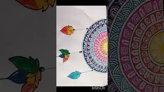 Draw easy mandala art with me 💕 #viral #art #mandalaart #design #drawing #painting #love #asthetic