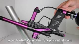 Black and Purple Planet Eclipse 2011 Ego Paintball Guns