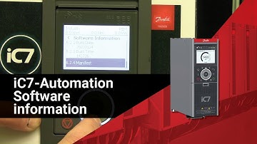How to find software information on the iC7-Automation
